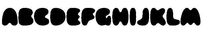 Crumb Buns Regular Font UPPERCASE