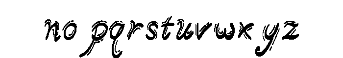 Crumble Handwritten Regular Font LOWERCASE