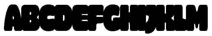 Crumblea Tight Regular Font UPPERCASE