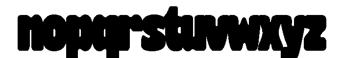 Crumblea Tight Regular Font LOWERCASE