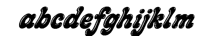 Crumbly Twinkles  BoldShine Italic FONT