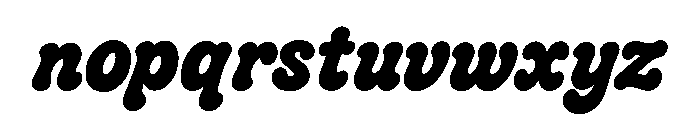 Crumbly Twinkles  Bold Font LOWERCASE