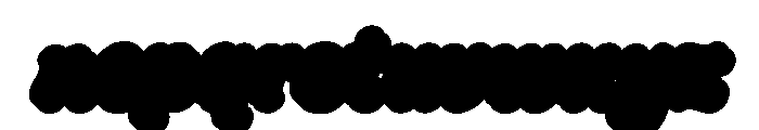 Crumbly Twinkles Extrude Font LOWERCASE