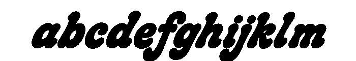 Crumbly Twinkles  Heavy Italic FONT