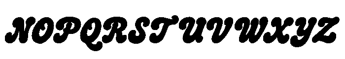 Crumbly Twinkles  Heavy Font UPPERCASE