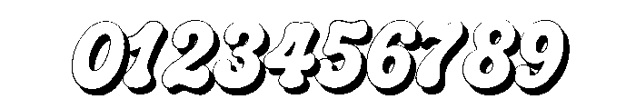 Crumbly Twinkles  RegularShadow Font OTHER CHARS