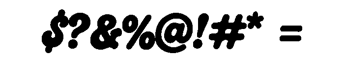 CrumblyTwinkles-Bold Font OTHER CHARS