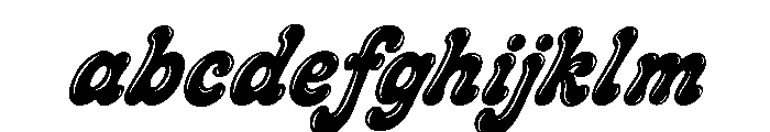 CrumblyTwinkles-BoldShineItalic FONT