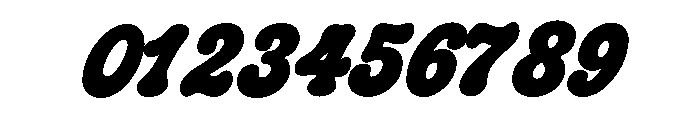 CrumblyTwinkles-HeavyItalic Font OTHER CHARS