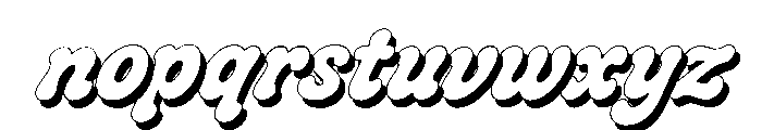 CrumblyTwinkles-RegularShadowIt Font LOWERCASE