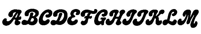 CrumblyTwinkles Font UPPERCASE