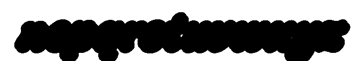 CrumblyTwinklesExtrude-Italic Font LOWERCASE