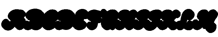 CrumblyTwinklesExtrude Font UPPERCASE