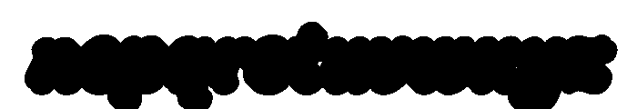CrumblyTwinklesExtrude Font LOWERCASE