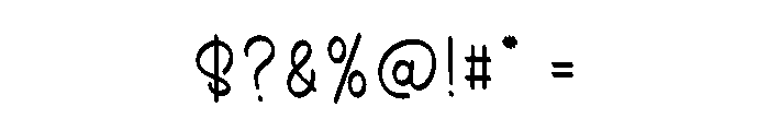 Crush Beach Font OTHER CHARS