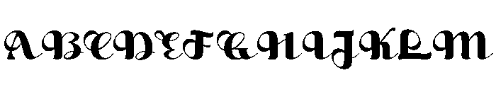 Crush On Font UPPERCASE