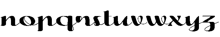 Crush On Font LOWERCASE