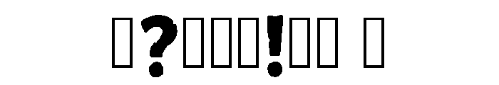 Crush Regular Font OTHER CHARS