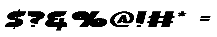 CrushPower Font OTHER CHARS