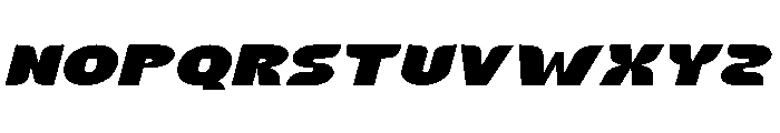 CrushPower Font LOWERCASE