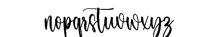 Crusty Font LOWERCASE