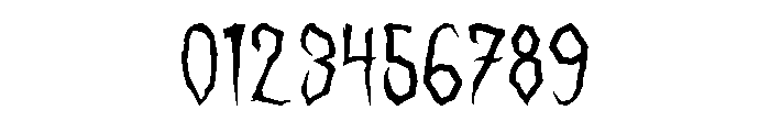 CruzzteRegular Font OTHER CHARS