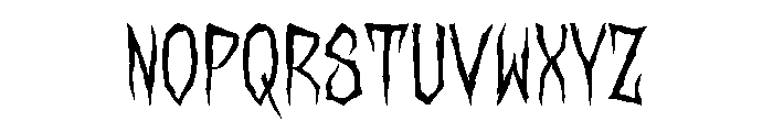 CruzzteRegular Font UPPERCASE