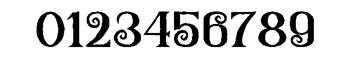 Crypt Carve Font OTHER CHARS