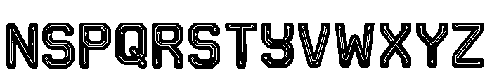 Crypt Regular Font UPPERCASE