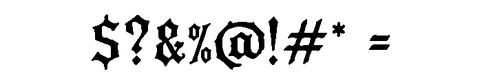 Cryptavex Font OTHER CHARS