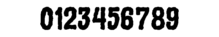 Cryptic Horror Font OTHER CHARS