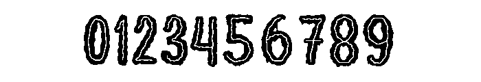 CrypticMonster-Inline Font OTHER CHARS