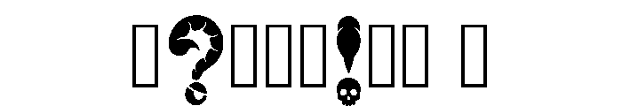 Crypton Regular Font OTHER CHARS