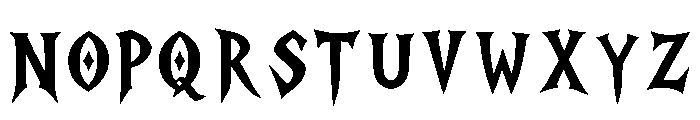 Cryptshade Font UPPERCASE