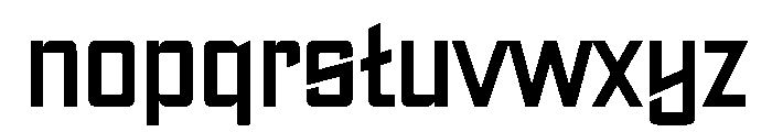 Crystal Module Regular Font LOWERCASE