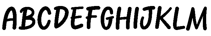Crystal Night Font UPPERCASE