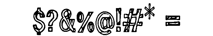 Crystal_Shard Font OTHER CHARS