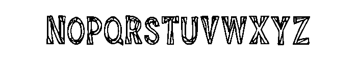 Crystal_Shard Font LOWERCASE