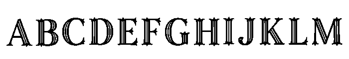 Cryzor Regular Font UPPERCASE