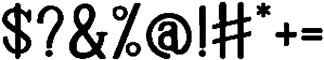 CR Junewood Bold otf (700) Font OTHER CHARS