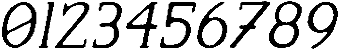 CR Junewood Italic otf (400) Font OTHER CHARS