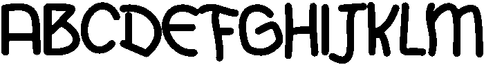 CRAYON Regular otf (400) Font UPPERCASE