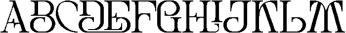 CREATES DISTANCE REGULAR otf (400) Font UPPERCASE