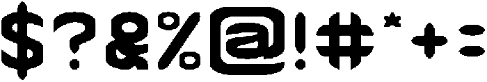 CREATION otf (400) Font OTHER CHARS