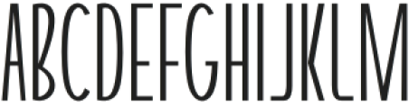 CREFOSEA Regular otf (400) Font LOWERCASE