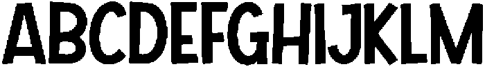 CREME NUTS Regular otf (400) Font UPPERCASE