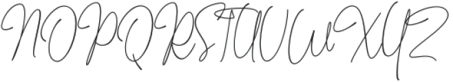 CREMISS Signature Regular otf (400) Font UPPERCASE