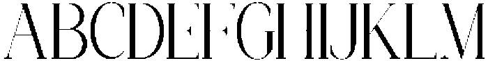 CRESTA SOURA Light otf (300) Font UPPERCASE