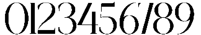 CRESTA SOURA Medium otf (500) Font OTHER CHARS