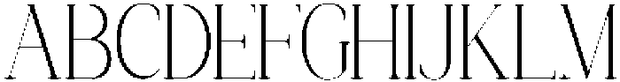 CRESTA SOURA Thin otf (100) Font UPPERCASE